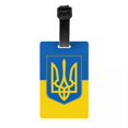thumbnail image 1 of Custom Special Forces Of Ukraine Luggage Tag With Name Card Alpha Group Privacy Cover ID Label for Travel Bag Suitcase, 1 of 1