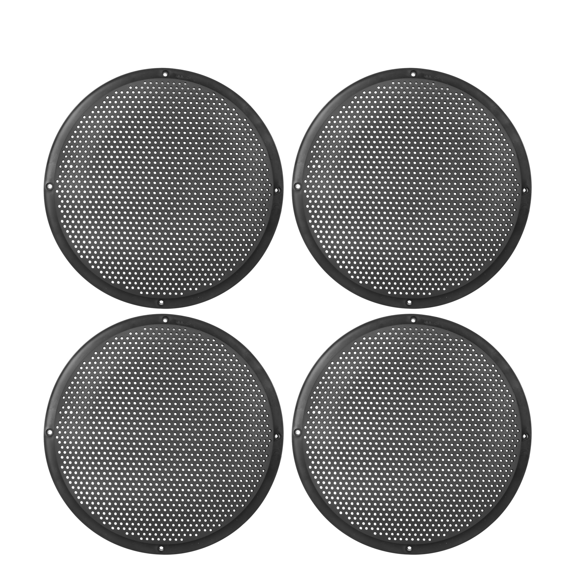 uxcell® 2pcs 10 Speaker Grill Mesh Decorative Circle Subwoofer Guard Protector Cover Audio Accessories