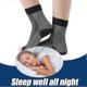 thumbnail image 3 of pairs of Tieberg orthopedic compression socks, orthopedic compression socks, orthopedic socks (black and white), 3 of 5