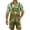 1-Army Green807, variant on XIAOCHA Mens Barrel Embroidery Lederhosen Wide Strap Shorts Oktoberfest Casual Pants Halloween Bottoms,Army Green,Sizes L