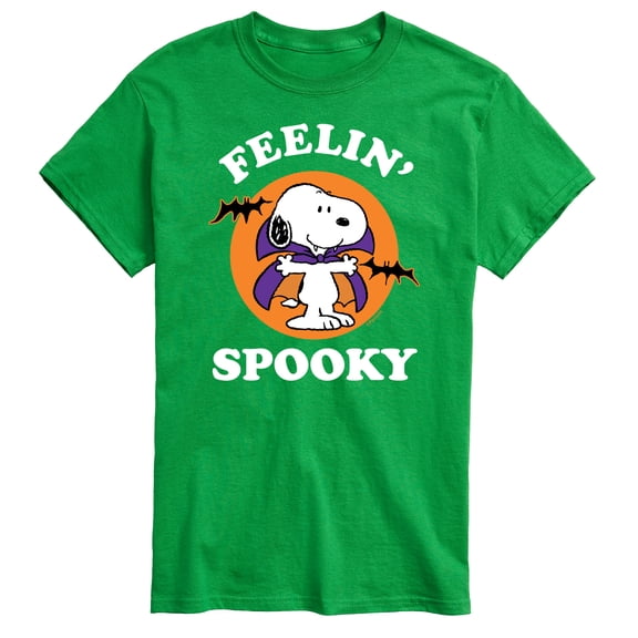 Peanuts - Feelin Spooky - Men's Short Sleeve Graphic T-Shirt