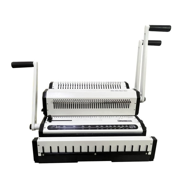 SG-WW2500A 2:1 And 3:1 Office Book Binding Machine Wire Binding And Punching Device