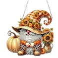 thumbnail image 2 of Dmlowu Pearl Art Kits for Adults, 8in Thanksgiving Hanging DIY Diamond Art Kits, Handmade Fall Decorations for Home Wall Window Door, 2 of 5