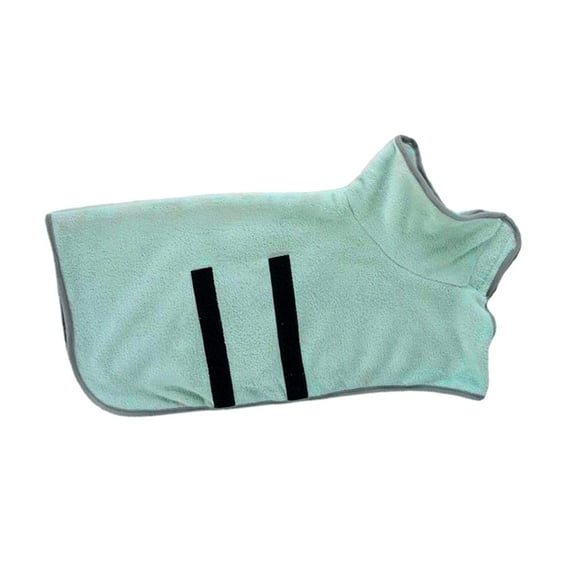 Toalla para perros, bata de baño para perros, pijamas, batas de baño transpirables de secado rápido para perros M