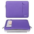 thumbnail image 2 of Mosiso 15.4" 15.6" Polyester Laptop Sleeve Bag for MacBook Dell HP Lenovo Acer Asus, Water Repellent Notebook Bag Case Cover, Ultra Violet, 2 of 6