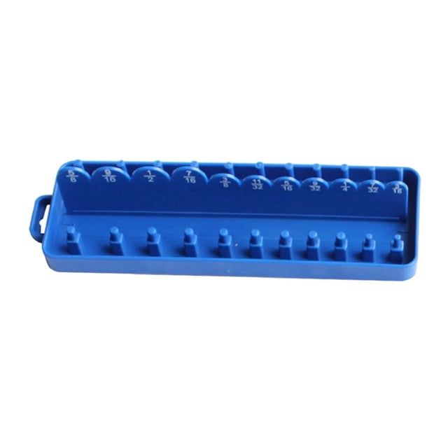 Juego de rieles organizaes de : soporte para organizaes de de herramientaccionamiento de 1/4 '', 3/8 '' y 1/2 '' para - Color Baoblaze soporte de almacenamiento