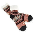 thumbnail image 4 of BambooMN Men's Cabin Double Layer Thick Soft Warm Fuzzy Comfy Home Socks - Style 04 - 1 Pair, 4 of 7