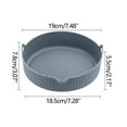 thumbnail image 3 of Viflosae Liquidation Pot de Friteuse Doublures Rondes Réutilisables Accessoires de Panier de Friteuse - Remplacement des Doublures en Parchemin -[7.5 Pouces] Choix de Dessus de Friteuse, 3 of 3