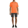 thumbnail image 3 of Russell Men's and Big Men's Active Asymmetrical Striped T-Shirt, up to Size 5XL, 3 of 5