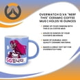 thumbnail image 7 of Overwatch D.Va "Nerf This" Ceramic Coffee Mug | Holds 16 Ounces, 7 of 7