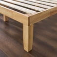 thumbnail image 3 of Full size Solid Wood Platform Bed Frame in Natural Finish, 3 of 3