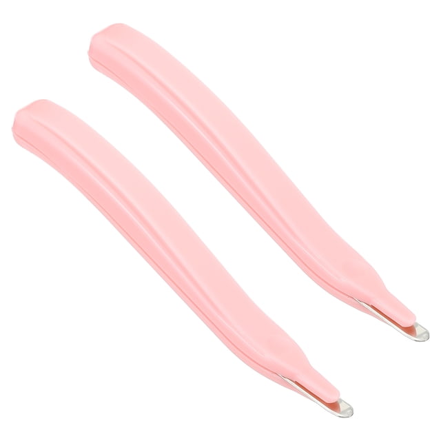 Unique Bargains Magnetic Desk Stapler Remover with Utility Knife, Pink, 2 Count