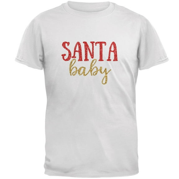 Old Glory Mens Christmas Santa Baby Short Sleeve T Shirt