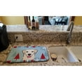thumbnail image 2 of Carolines Treasures BB1748DDM Winter Holiday Golden Retriever Dish Drying Mat 14 x 21" multicolor, 2 of 7