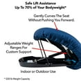 thumbnail image 3 of Carex Upeasy Seat Assist - Chair Lift And Sofa Stand Assist - Portable Lifting Seat With Support Up to 220 Pounds, Provides 70% Assistance, 3 of 3