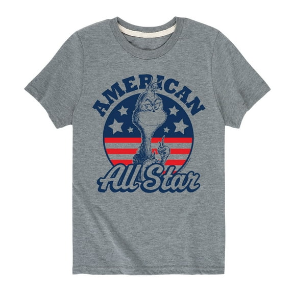 The Grinch - The Grinch America's Favorite Mean One Short Sleeve Graphic T-Shirt
