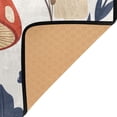 thumbnail image 3 of Yayeee Area Rugs for Living Room 5.2'x4' Indoor Non Slip Washable Bedroom Carpet, White Mushroom, 3 of 5