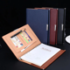 thumbnail image 2 of Cuaderno de cuero suave A5 para oficina, cuaderno desmontable, páginas para tomar notas, diario, puede imprimir logotipo, 2 of 4