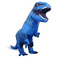 thumbnail image 1 of Disfraz inflable de dinosaurio Piamif para adulto, T-Rex, azul, Halloween, 1 of 7