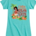 thumbnail image 3 of Moana 2 - Little Adventurer Simea - Girl's Toddler And Youth Fitted Short Sleeve Graphic T-Shirt, 3 of 5