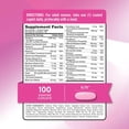 thumbnail image 2 of Multivitamin For Women | 100 Caplets | Non-GMO & Gluten Free Supplement | by Nature's Truth, 2 of 7