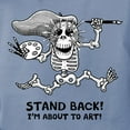 thumbnail image 3 of CafePress - Stand Back! T Shirt - Womens Comfort Colors® Shirt, 3 of 4