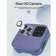 thumbnail image 4 of 2G Flip Phone 1.77 Inch Mobile Phone Dual SIM Dual Standby 1000mAh 3 Card Slots Multi-function Senior Button Gift Purple, 4 of 4