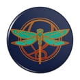 thumbnail image 1 of Dragonfly Elegant Pinback Button Pin, 1 of 4