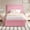 Pink, variant on VECELO King Size Bed with 4 Storage Drawers Upholstered Platform Bed Adjustable with Nailhead Trim Headboard Wooden Slats Support Bed Frame, White