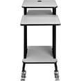 thumbnail image 4 of Global Industrial Projector Presentation Cart - Gray & Black, 4 of 7