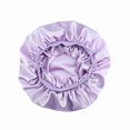 thumbnail image 1 of wonima11 Girls Stylish Sleeping Cap Silky Double-Layered Satin Bonnet, 1 of 1