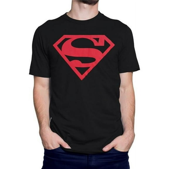 Superman  Superboy Red Symbol T-Shirt - Large