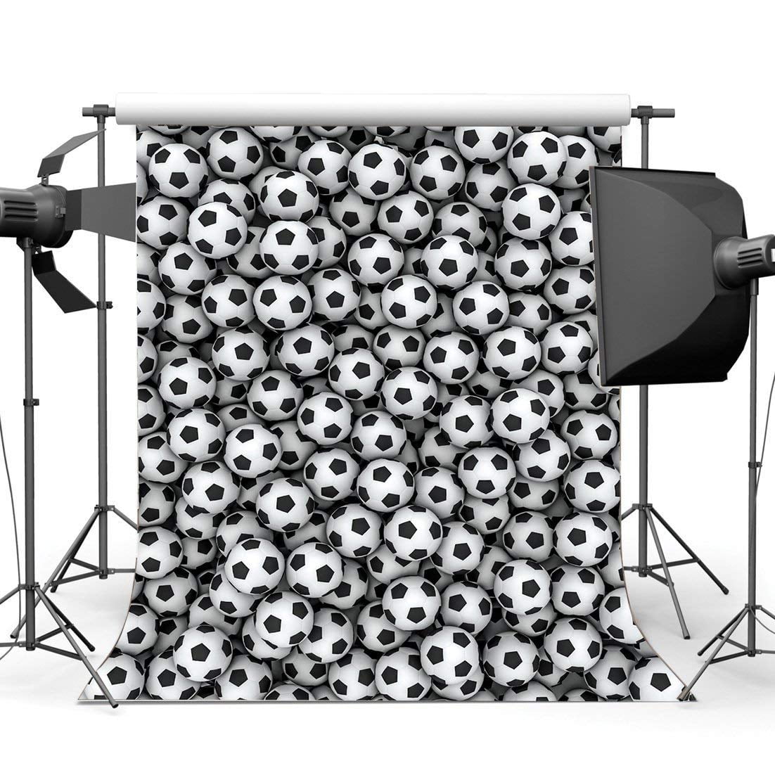 ABPHOTO Polyester 5x7ft Football Backdrop American Soccer Backdrops Sports Match Photography Background for Boys Kids School Game Sports Metting Interior Room Decoration Wallpaper Photo Studio Props