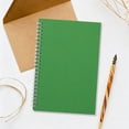 thumbnail image 3 of YEESHU Margin White Paper A5 Notebook Glossy Card Cover Leather Grain Home Office Writing Journal, 3 of 5