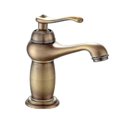 thumbnail image 1 of Grifo mezclador de latón antiguo para lavabo de baño, cobre macizo, estilo europeo de lujo, modelo s202412241657, 1 of 5