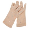 thumbnail image 5 of 1 Pair of Durable Figure Skating Performance Gloves Rhinestone Skating Gloves, 5 of 9