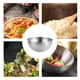 thumbnail image 4 of Tazón de mezcla de acero inoxidable | Ensaladera de metal grande para mezclar y servir en la cocina | Grado alimenticio Resistente a la corrosión Duradero | 28x13cm 11in | Fácil de limpiar Uso, 4 of 6