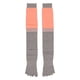 thumbnail image 1 of Calcetines largos de yoga de 5 dedos, antideslizantes, de algodón, con absorción del sudor, ajustados, para mujer, calcetines altos a rayas, gris claro, 1 of 10
