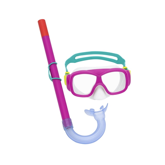 Juego De Buceo Snorkel Para Niñas 7 Años Bestway Protección UV Confort