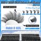 thumbnail image 4 of Kit Lash Clusters Anforlin Fluffy 80D+100D con pestañas inferiores, 4 of 7