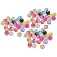 thumbnail image 3 of Miangastore 100pcs Crackle Glass Beads with Storage Box Colorful Craft Beads with Holes for Crafts, 3 of 7