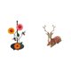 thumbnail image 1 of Dispensador De Pañuelos De Papel Vertical Con Forma De Reno Y Figura De Alce, Ideal Para Decorar Mesas, Salas De Estar, Oficinas, Dormitorios Y Casas De Campo., 1 of 8