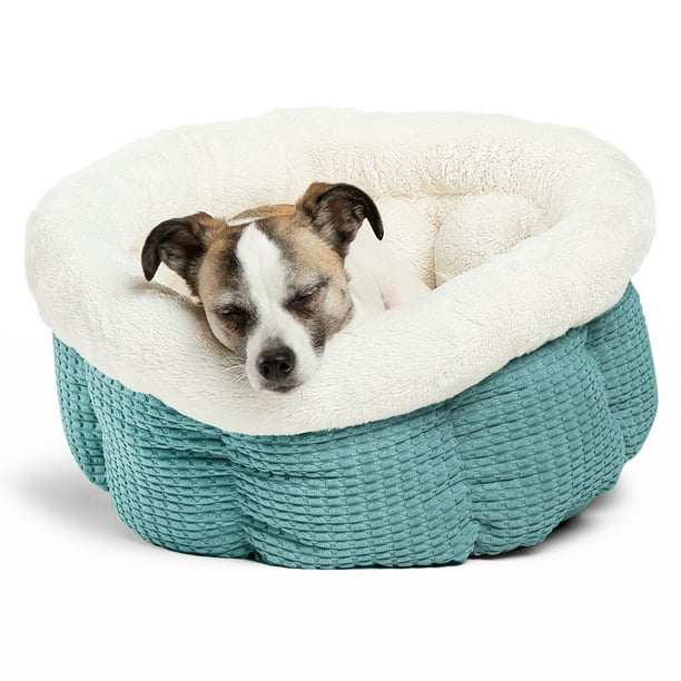 Best Friends by Sheri Cozy Mason Cuddle Cup Pet Dog Bed, Standard Tide