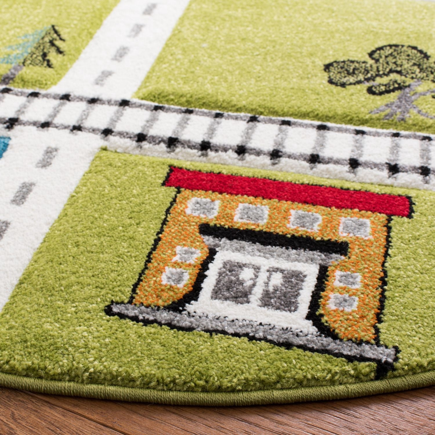 Safavieh Carousel Kids Devan Tapis de Ferroviaire