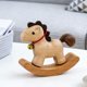 thumbnail image 5 of Caballo Balancín de Estilo Nórdico, Decoración de Mesa para El Hogar, Caballo Balancín de Pino., 5 of 6