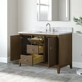 thumbnail image 2 of Vanity Art 48" Bathroom Vanity with Sink and Engineered Marble Top, Freestanding Storage Cabinet with 2 Drawers, 2 Shelves and 1 Flip Down Tray, 2 of 9