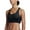 Black, variant on WCJM Black Fashion Vest Fitness Bra Sports Women Hollow Pad Yoga Out Running Tank