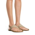 thumbnail image 6 of Time and Tru Women's Hooded Flat Thong Sandals, Wide Width Available, 6 of 7