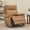 Saddle Brown, variant on Spruce & Spring Power Recliner Chair, Wall Hugger Reclining Chair for Living Room, Bedroom, Faux Leather, Saddle Brown