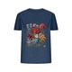 thumbnail image 1 of Blusas de Verano de las Mujeres Flor Impresa Cuello Redondo Manga Corta Superior, Verano Superior de las Mujeres, 1 of 8